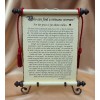 8 1/2 x 11 Proverbs 31 Scroll Plaque