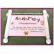11 x 17 Baby Name Scroll Wall Plaque
