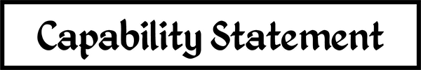 Capability Statement